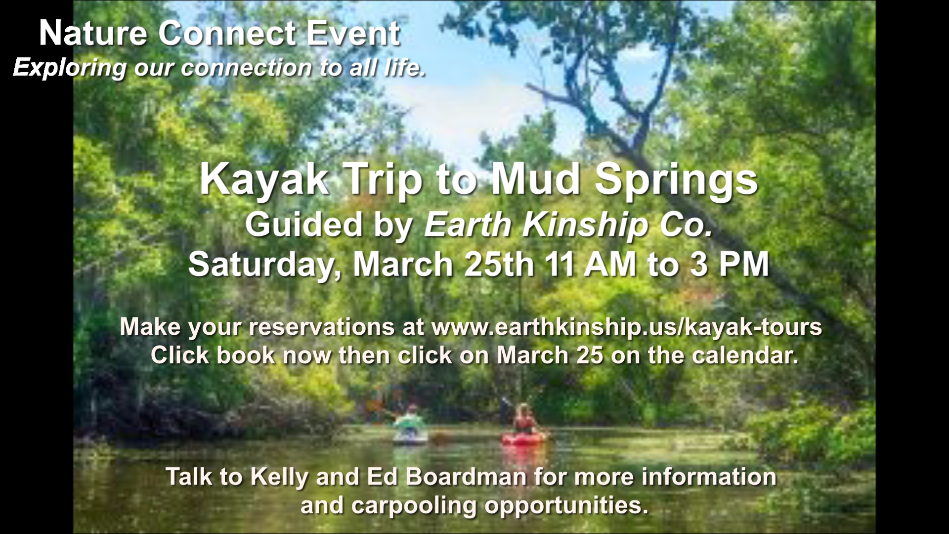 Mud Springs Kayak Trip 03252023