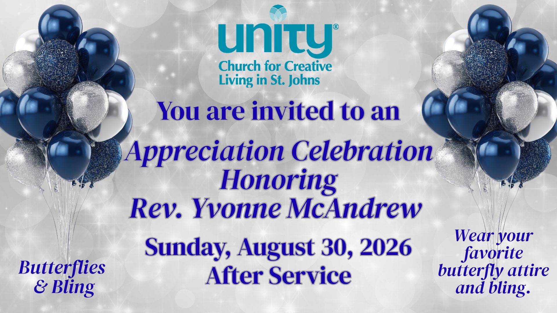 Rev Yvonne's Appreciation Celebration Flyer 08302026