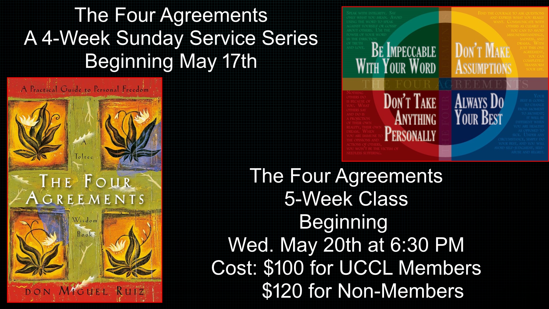 The Four Agreements Flyer