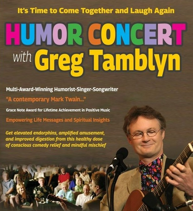 Conscious Comedy Concert with Greg Tamblyn
